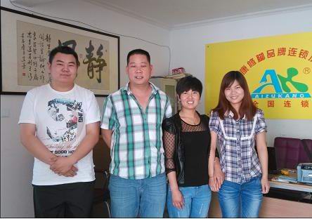 热烈祝贺河北保定宿女士加盟成功！