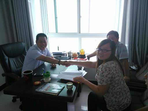 热烈祝贺陕西宝鸡李女士加盟成功！