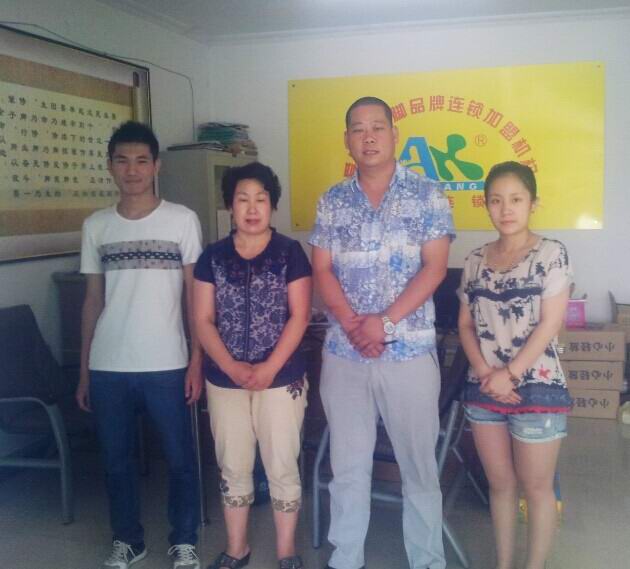 热烈祝贺三门峡刘女士加盟成功！