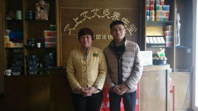 热烈欢迎沁阳刘姐到总部学习！